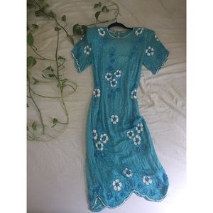 Vintage beaded dress